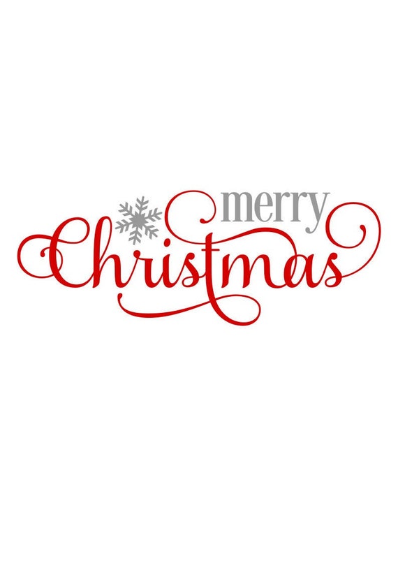 Download Merry Christmas Svg File Christmas Svg Digital Download For Etsy