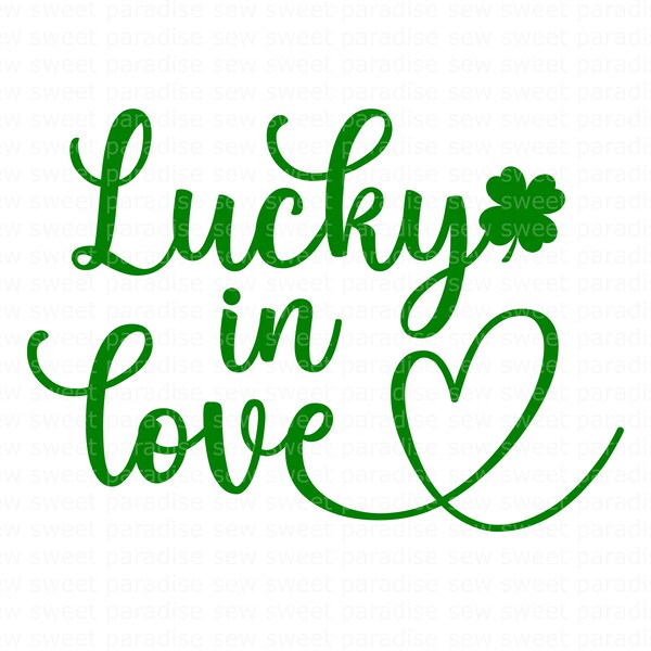Lucky in Love - Etsy