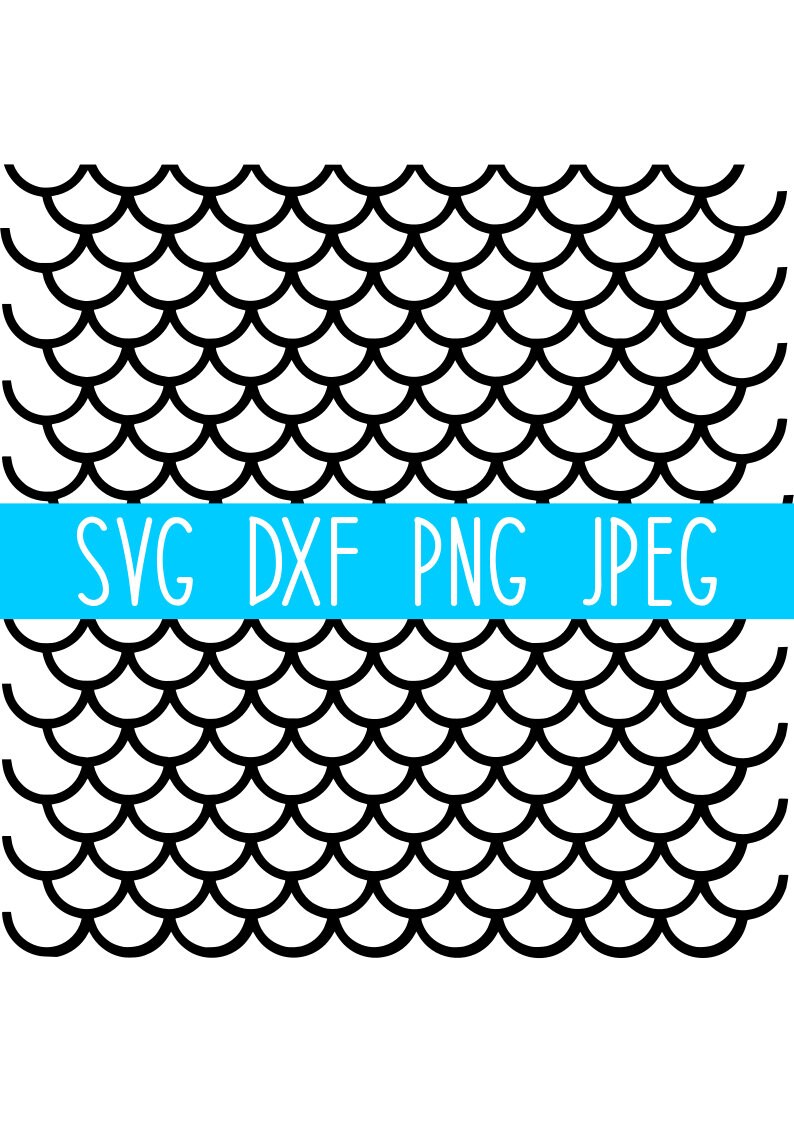 Mermaid Scales SVG Mermaid Pattern SVG Digital Paper PNG | Etsy