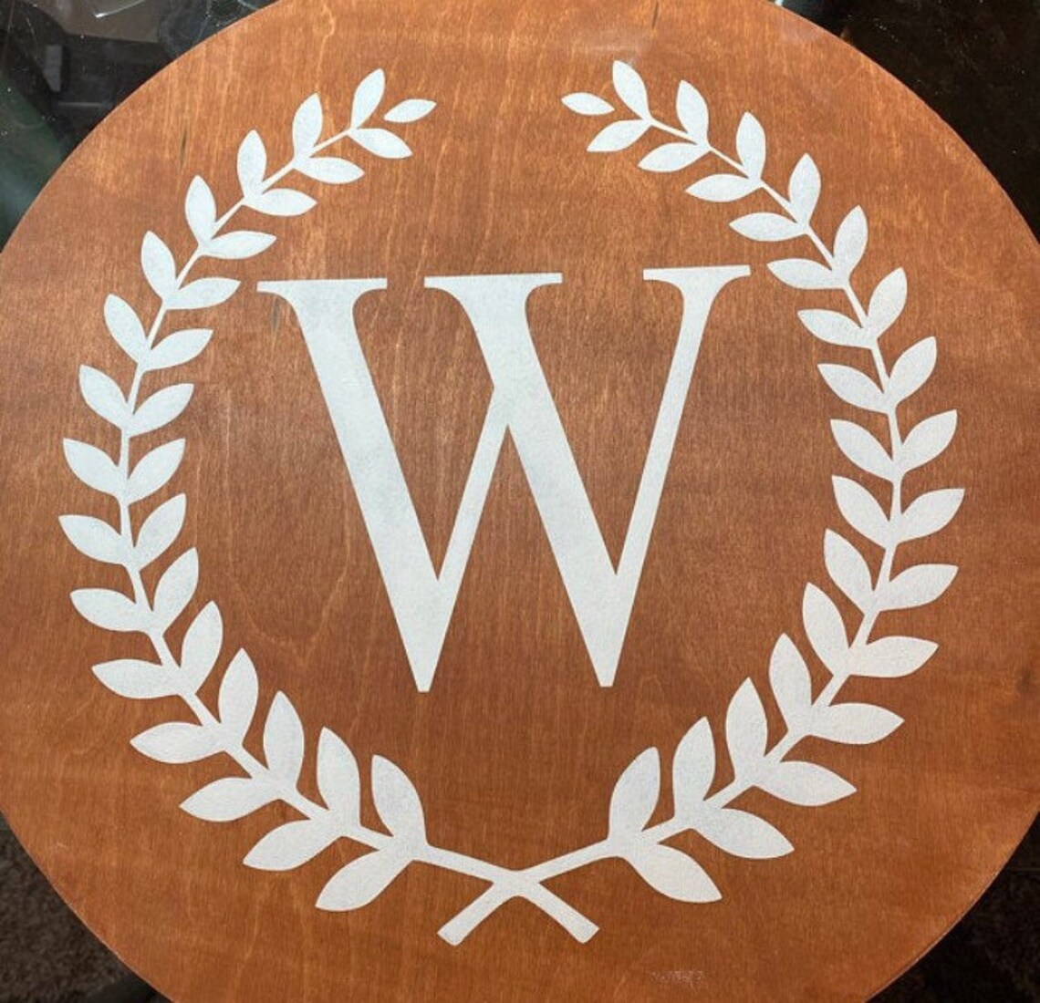 Monogram SVG/DXF/PNG Laurel Roman Monogram Alphabet Digital Etsy