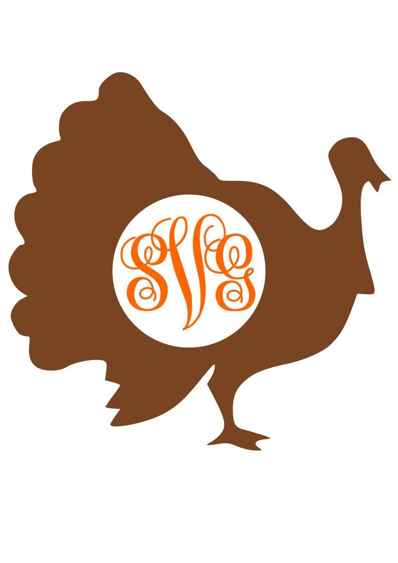 Turkey Svg Cut File Digital Download Silhouette Cameo - vrogue.co