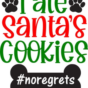 Santa Paws SVG Bundle Christmas Dog SVG Pawlidays Digital | Etsy Canada