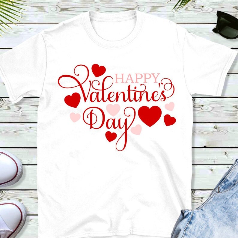 Happy Valentines Day SVG, Valentine's Day SVG, Love SVG, Digital Download, Cut File, Sublimation, Clip Art svg/png/dxf file formats image 9