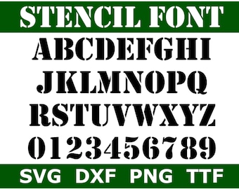 Bullet Journal Stencil, Alphabet / Numéros, 120 x 180mm -   Français