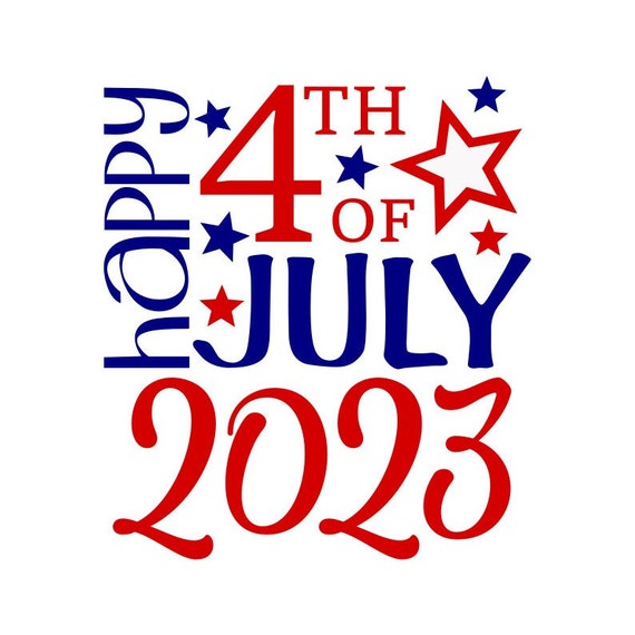 A Large Regular Happy 4th of July