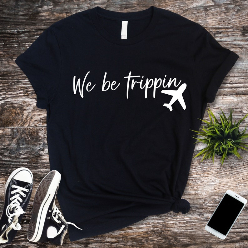 We Be Trippin SVG, Summer SVG, Vacation SVG, Descarga digital, Cortar archivo, Sublimación, Clip Art incluye formatos de archivo svg/dxf/png imagen 7