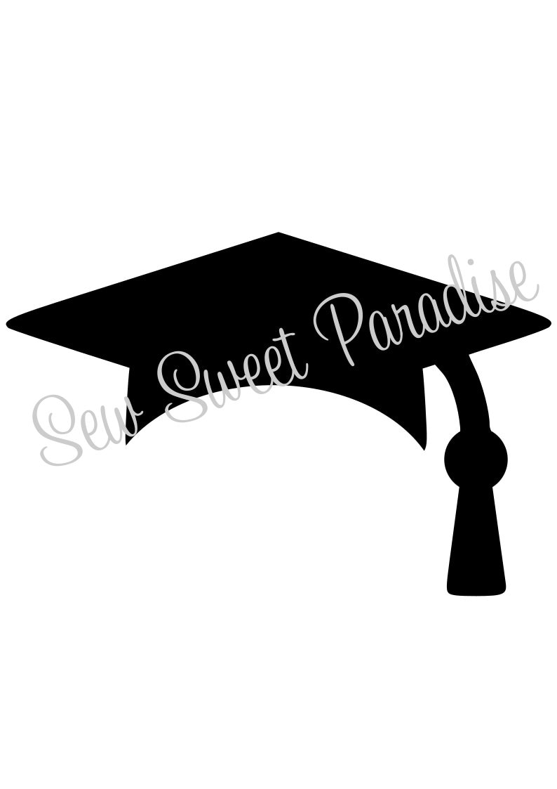 Download Graduation Cap SVG Monogram Topper SVG Senior SVG Digital ...