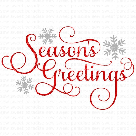 Seasons Greetings Font