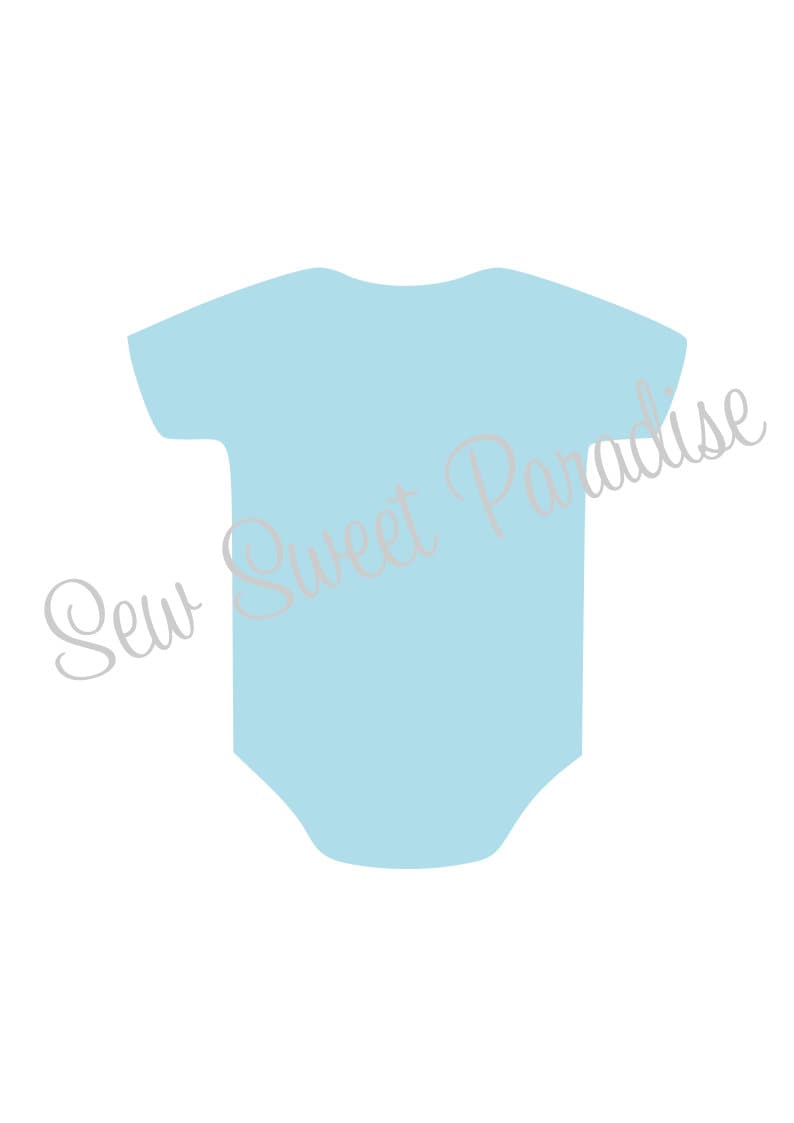 Download Baby Onesie SVG File Digital Download for Cricut and | Etsy