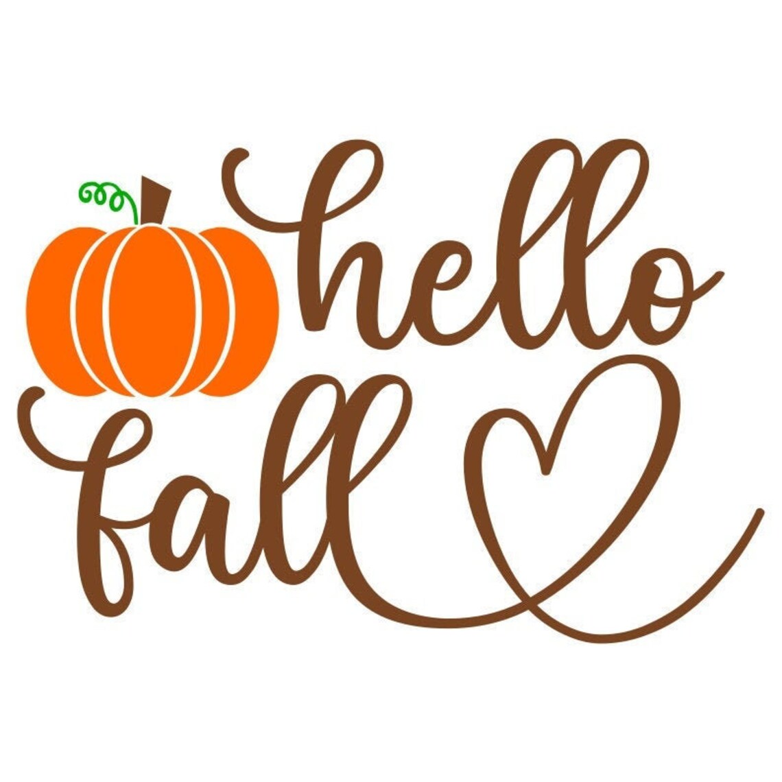 Hello Fall SVG Fall Door Sign SVG Halloween SVG Pumpkin Etsy