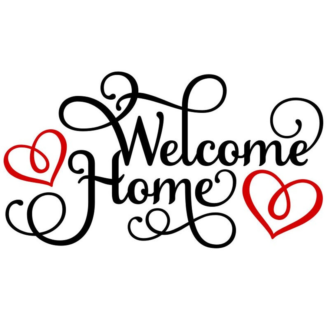 Welcome Home SVG Welcome Sign PNG Welcome SVG Digital - Etsy Canada