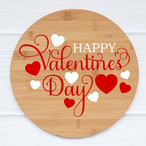 Happy Valentines Day SVG, Valentine's Day SVG, Love SVG, Digital Download,  Cut File, Sublimation, Clip Art svg/png/dxf File Formats 