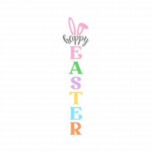 Porch Sign SVG, Happy Easter SVG, Easter Porch Sign SVG, Digital Download, Cut File, Sublimation, Clip Art (includes svg/png/dxf files)