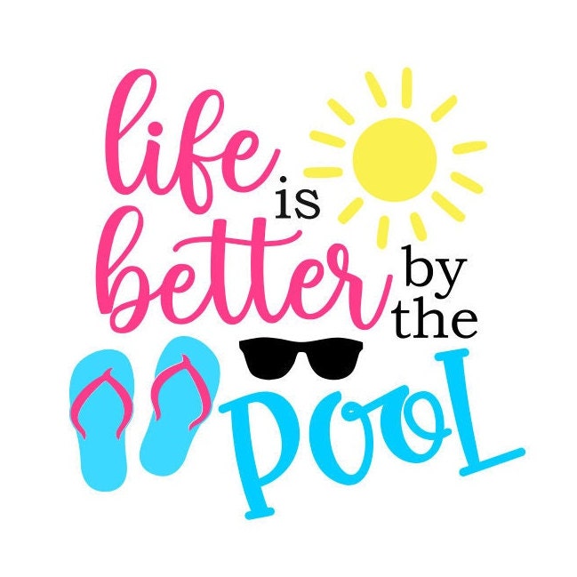 Summer Vacation svg Stay Cool svg Pool Days svg Stayin' Cool By The