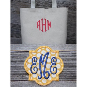 Embroidery Monogram Designs Bundle, 6 Alphabets, Embroidery Monogram, Machine Embroidery, Instant Download Does not come in BX format image 10