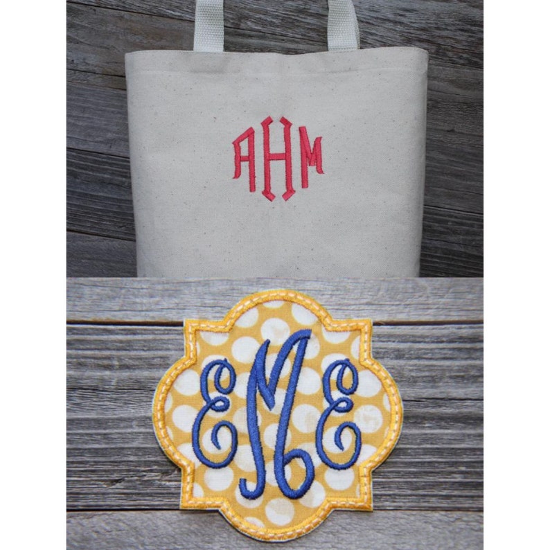 Embroidery Monogram Designs Bundle, 6 Alphabets, Embroidery Monogram, Machine Embroidery, Instant Download Does not come in BX format image 10