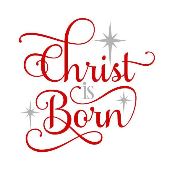 O Holy Night, Christmas SVG, Christ is Born SVG, Digital Download, Cut  File, Sublimation, Clip Art (individual svg/dxf/png/jpeg files)