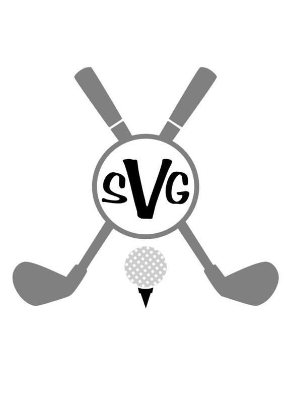Download Golf Svg Golf Monogram Frame Svg Golf Ball Svg Digital Etsy