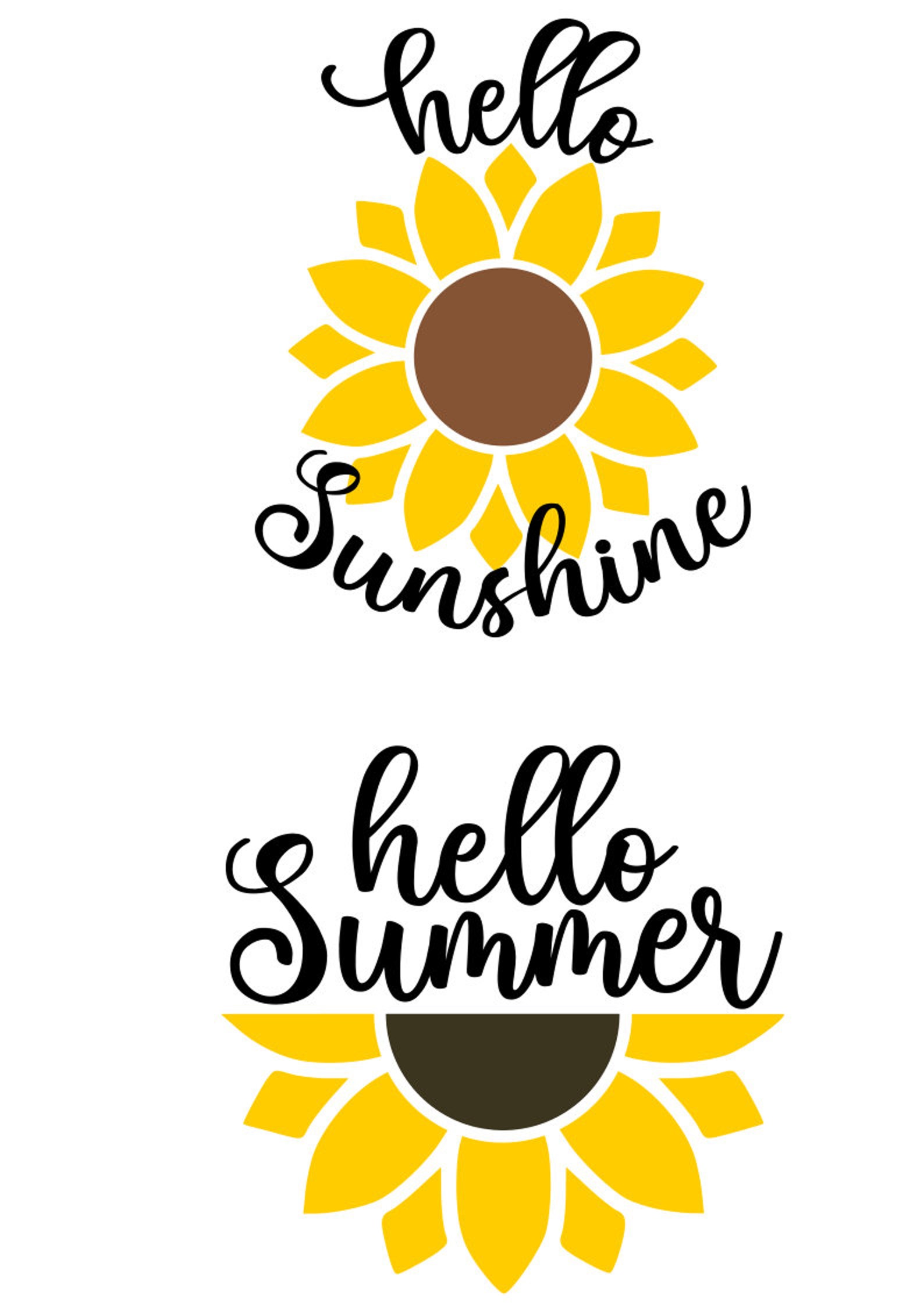 Free Free 91 Sunflower Welcome Sign Svg SVG PNG EPS DXF File