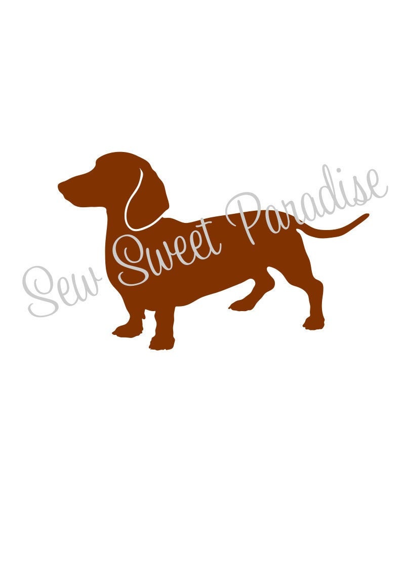 Dachshund SVG Weiner Dog SVG Dog SVG Digital Download | Etsy