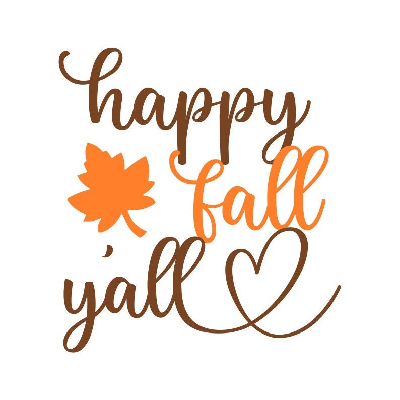 Happy fall yall sign deals