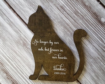 Personalized Pet Memorial, Loss of Cat, Loss of Dog, Pet Sympathy, Pet Loss Gifts, Memorial, Memorial Pet, Pet Signs, Dog Sign, Pet Keepsake