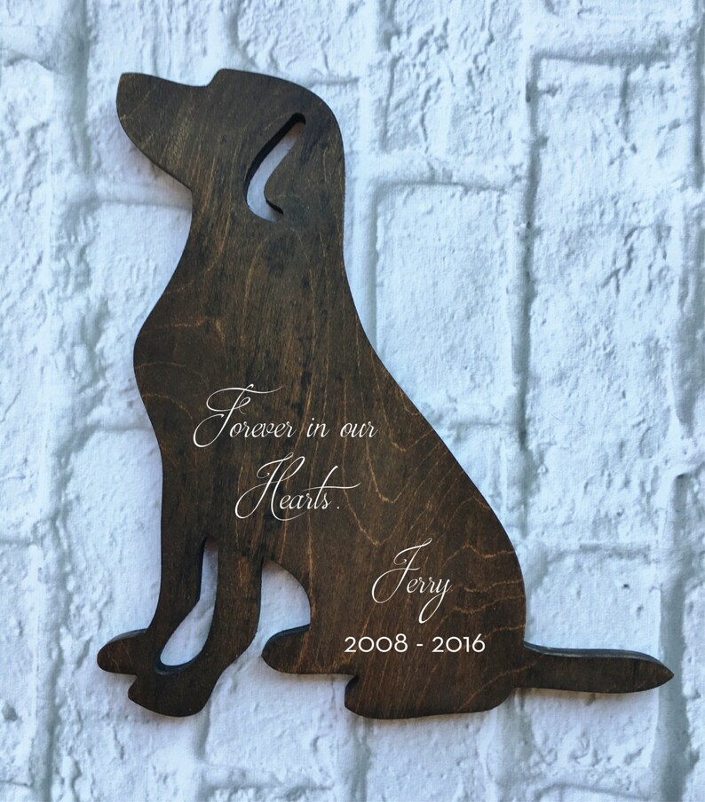 Pet Keepsake Loss of Dog Personalized Pet Memorial Pet Etsy