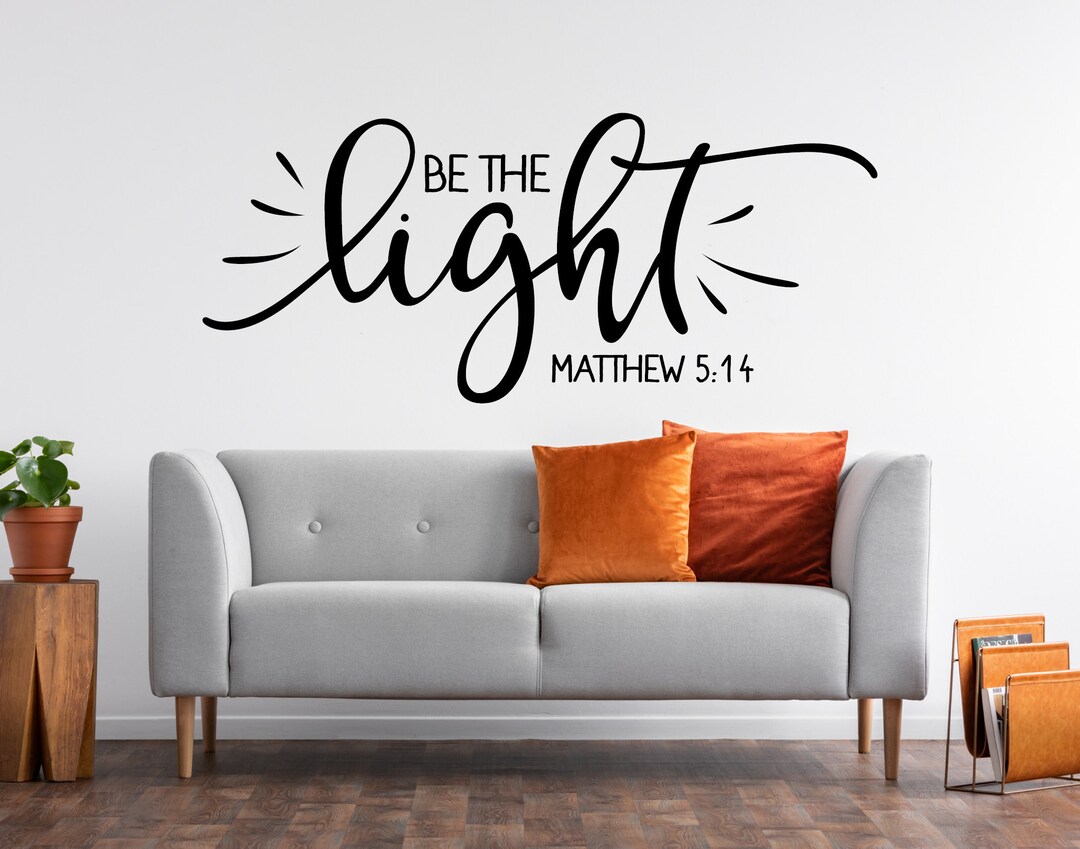 Religious Wall Decal Wall Decal for Bedroom Home Wall Decal Vinyl
