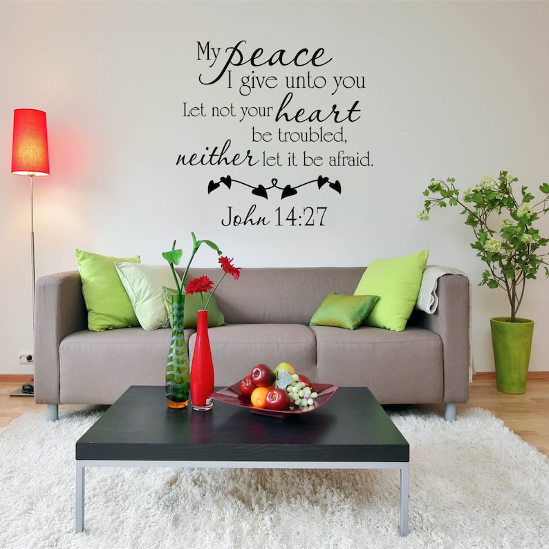 Scripture Wall Decal Bible Verse Wall Decal Christian Wall Etsy Canada