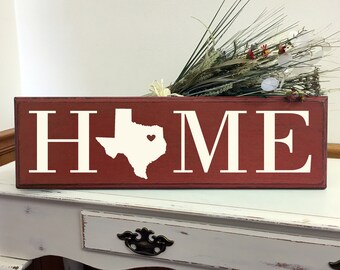 Home State Sign. State Sign.  State and City Sign. Texas State Sign. State Signs. Hometown Sign. Wedding Sign.