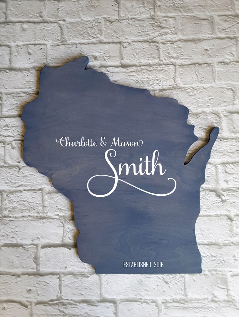 Wedding Guest Book Alternative. Country Guest Book. Wood Guest Book. Custom State Sign. Personalized State Sign. Wood State Cutout, Jamaica image 4