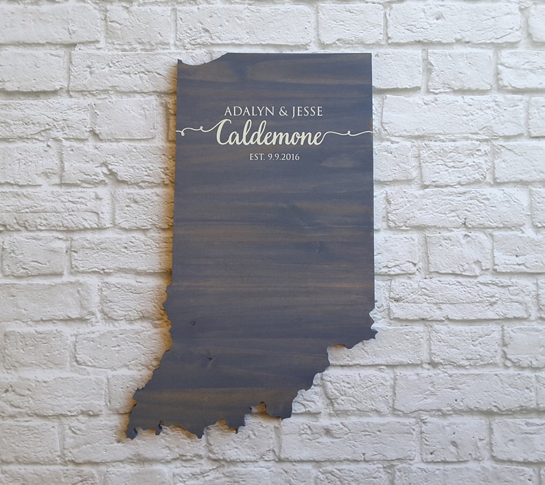 Wedding Guest Book Alternative Kelley Island Ohio State Guest Book Wood State Cutout Wood Guest Book Custom State Sign State Sign