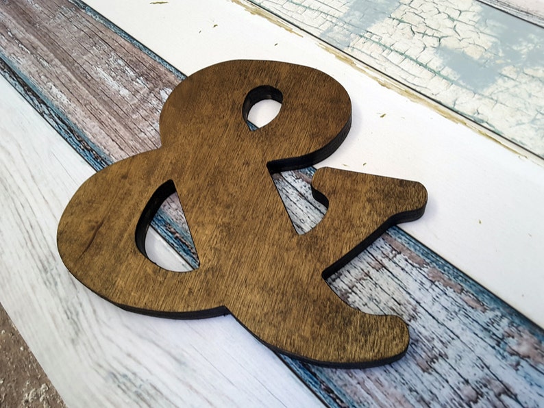 Shabby Chic Wooden Letter. Guest Book Alternative. Letter Etsy