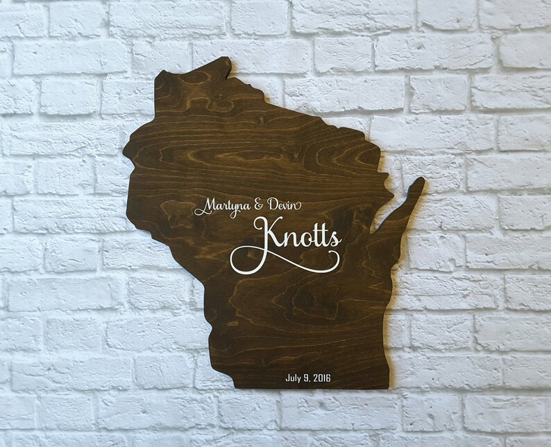 Hawaii Wedding Guest Book Alternative. State Guest Book. Wood Etsy