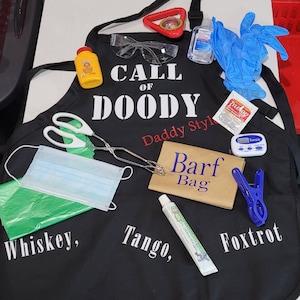 Call of Doody - Daddy Doody Apron - First Time Dad Gift - Fun Baby Shower Gift - Novelty Gift