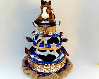 dallas cowboys diaper cake