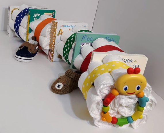 bookworm diaper cake