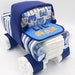 Truck Diaper Cake - Diaper Cake Boy - Unique Diaper Cake - Baby Shower Gift - Boy Baby Shower Centerpiece - OOAK Gift Ideas 