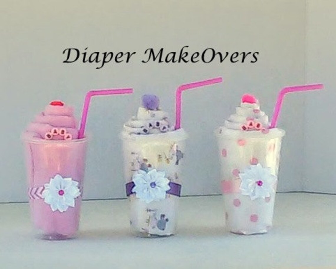 Receiving Blanket Milk Shake Gift Unique Baby Shower Gift Etsy