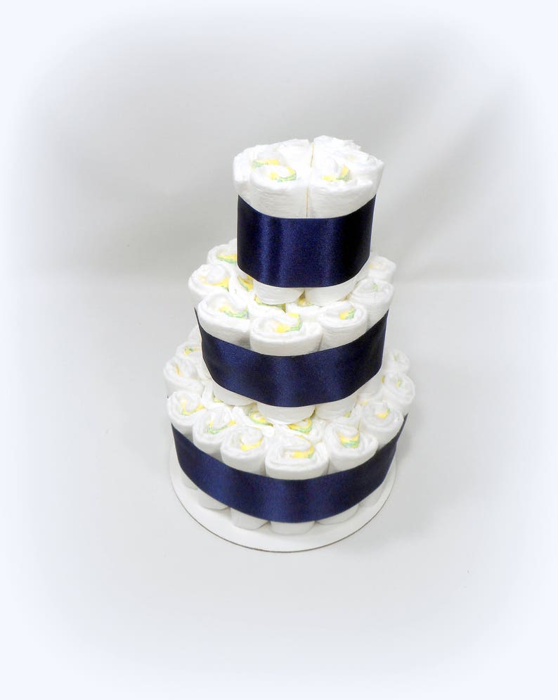 DIY Diaper Cake Ribbon Diaper Cake Ready to Decorate Etsy