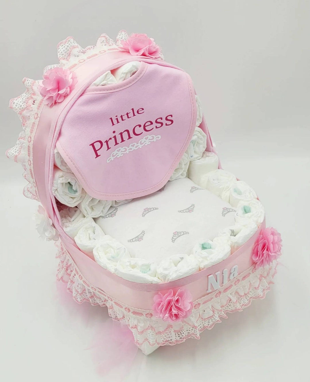 How to make a diaper carriage centerpiece hotsell