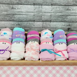 Baby Shower Party Favors - Unique Baby Shower Gifts - Diaper Babies (set of 6) - Baby Shower Decorations