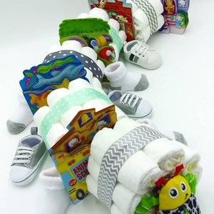 bookworm diaper cake