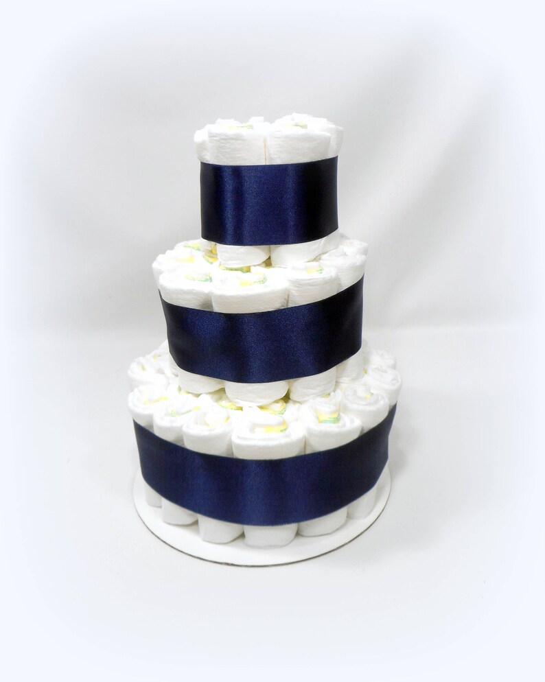 DIY Diaper Cake Ribbon Diaper Cake Ready to Decorate Etsy