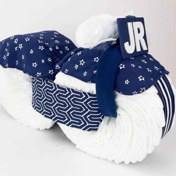 dirt bike diaper cake