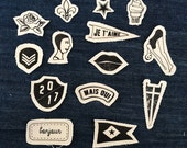 Bonjour Patches Set