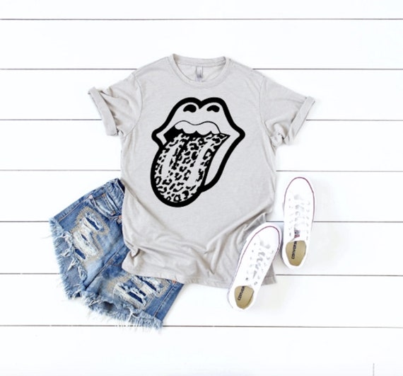 rolling stones shirt cheetah