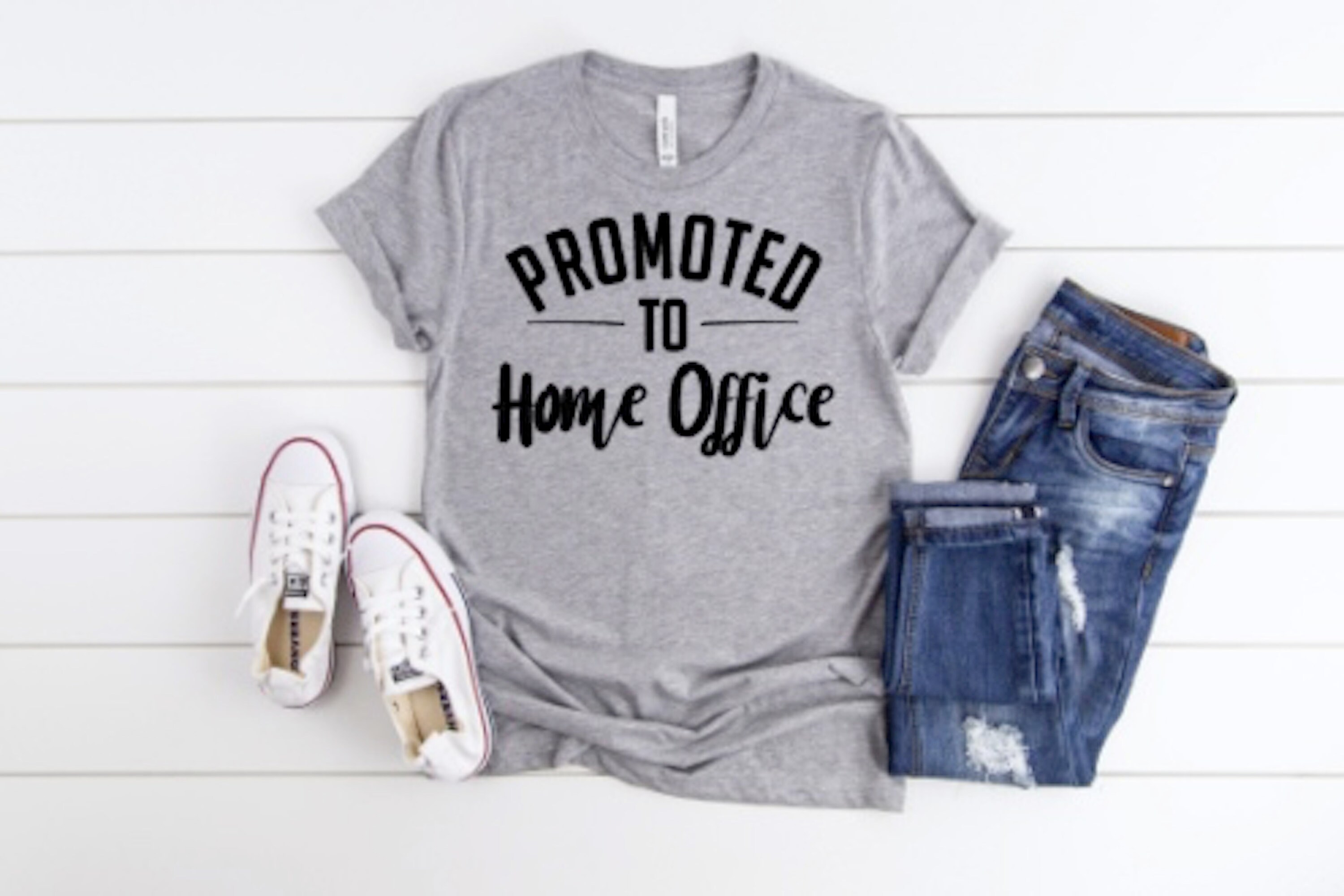 Shirt Promoted to Home Office Funny 
