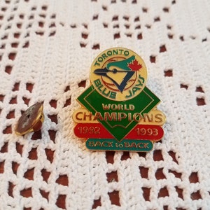 Toronto Blue Jays World Champions 1992-1993 Back to Back MLB Pin