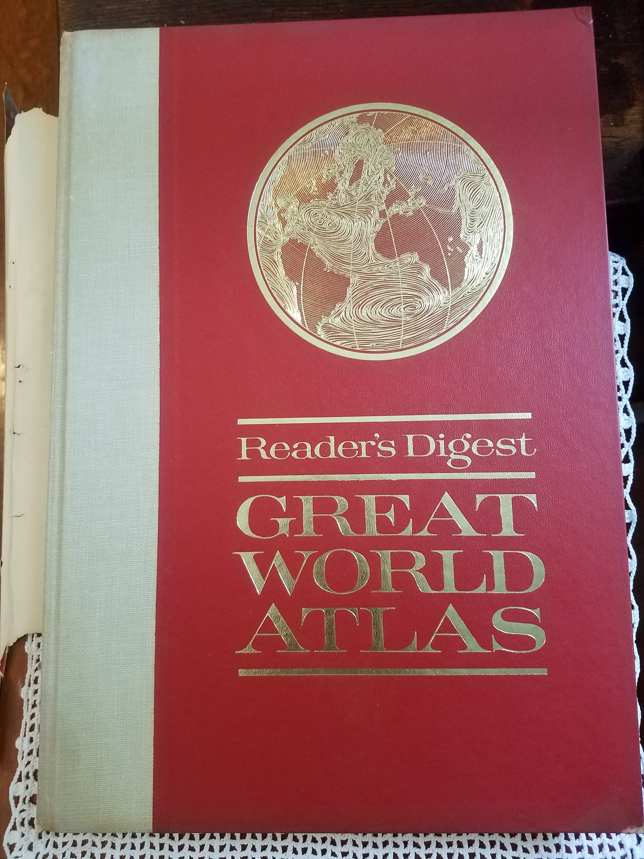 Reader's Digest Great World Atlas, 1963 First Edition, Special